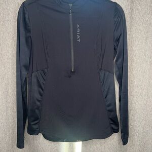Ariat TEK Women’s Black Half-Zip Performance Pullover – Size M